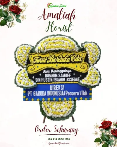 Papan Bunga Duka di Petir
